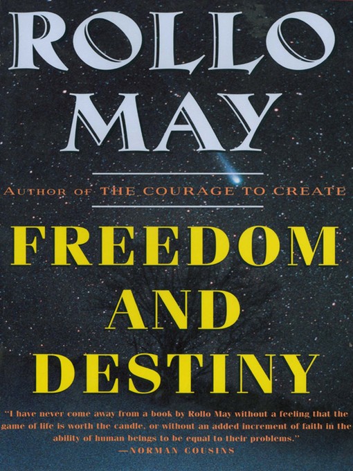 Title details for Freedom and Destiny by Rollo May - Wait list